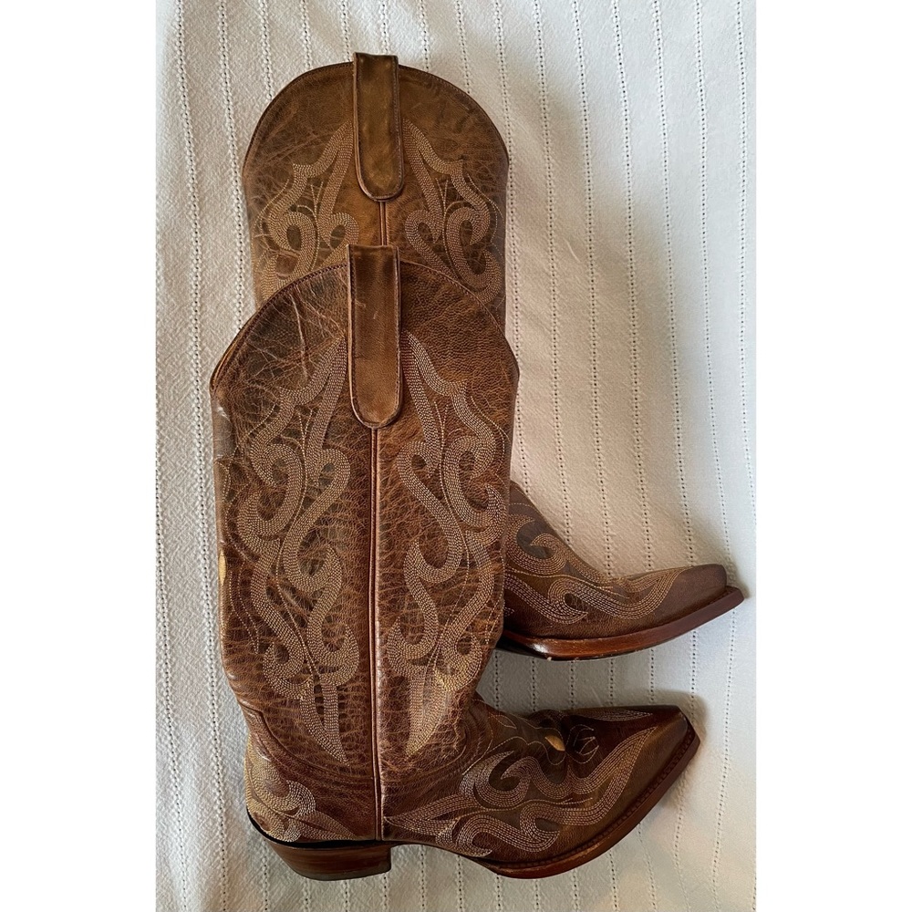 Old Gringo Diego Western Leather Boots - Rust